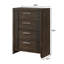 Commode contemporaine à 4 tiroirs 1Pc