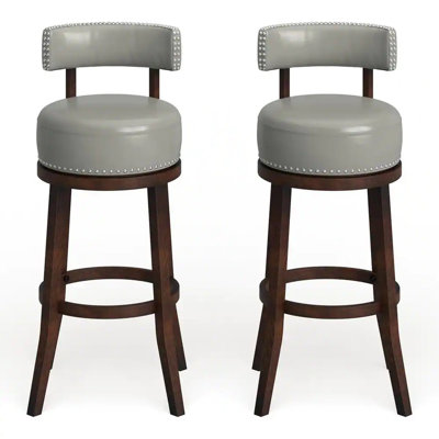 Ensemble de 2 tabourets pivotants 30 po Sherley