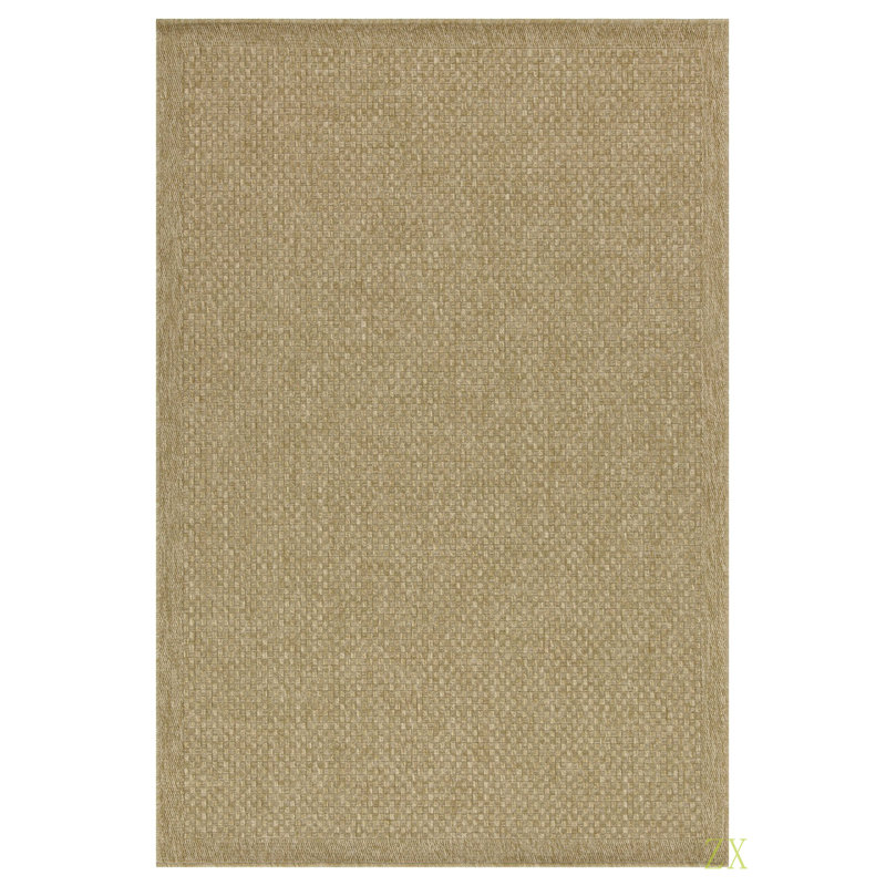 Earth GC_NTL1004 Jute/Jute 7 Ft. 10 In. X 10 Ft. 3 In. Indoor/Outdoor Area Rug, Rectangle 7'10" x 10'3"