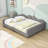 Wood Upholstered Daybed with Cloud-Shaped Backrest-1521390490-1513566559