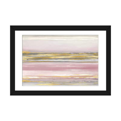 " Subtle Reflections With Blush " Graphic Art Print