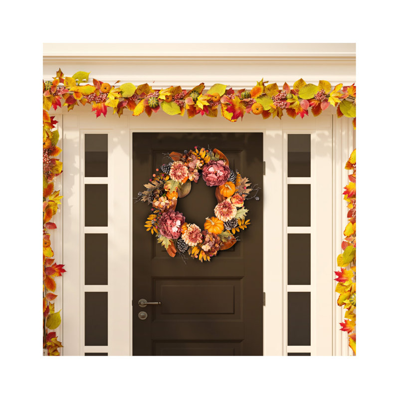 28" PVC & PE Blend Wreath