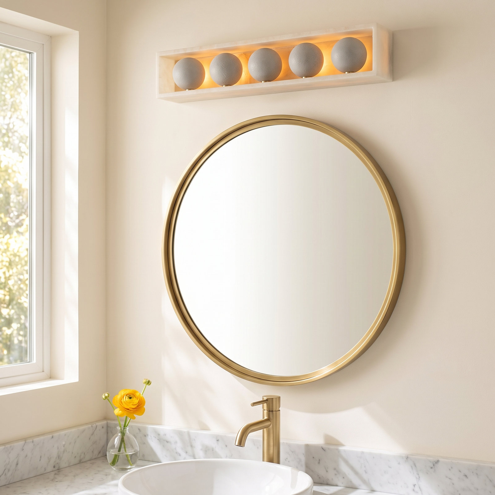 Vicini 5 - Light Dimmable Bath Bar