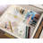 Martha Stewart Kerry Plastic Stackable Office Desk Drawer Organizers with Metallic Trim, 6" x 6"