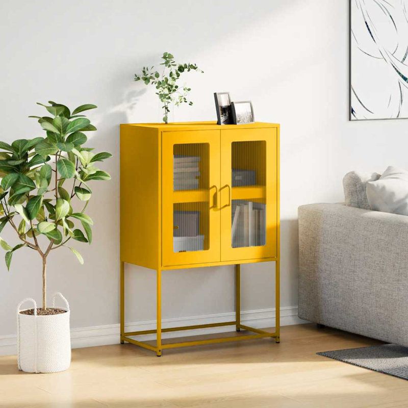 Benjamyn 68cm Sideboard, Mustard Yellow
