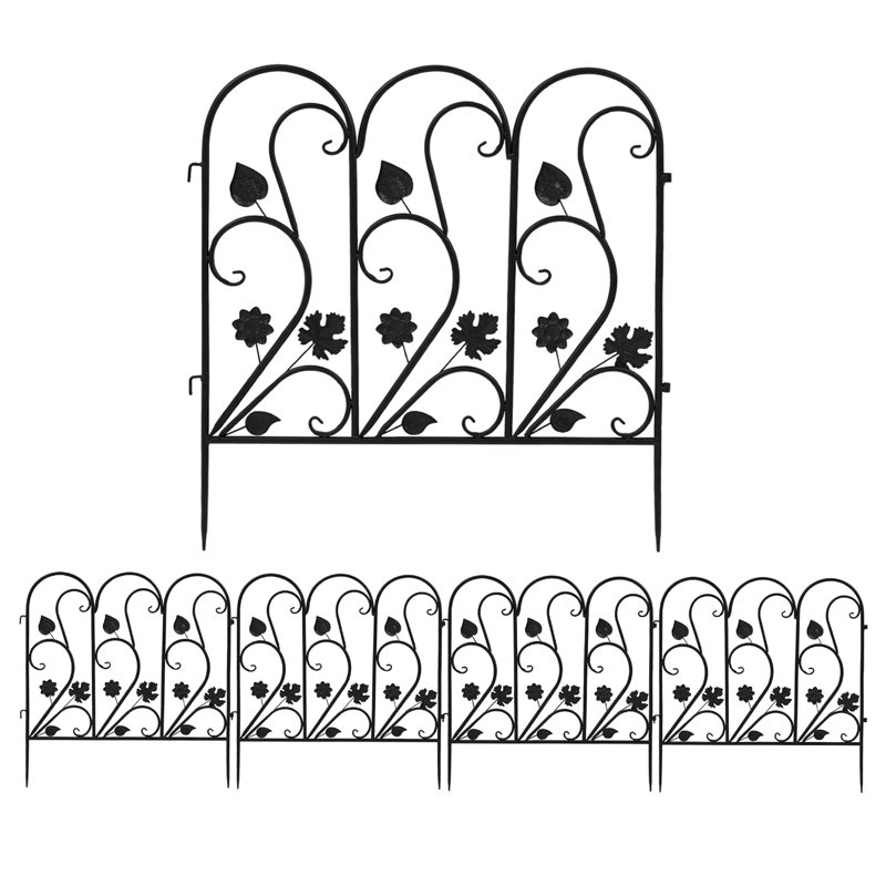 62cm H x 59.5cm W Metal Fence Panels