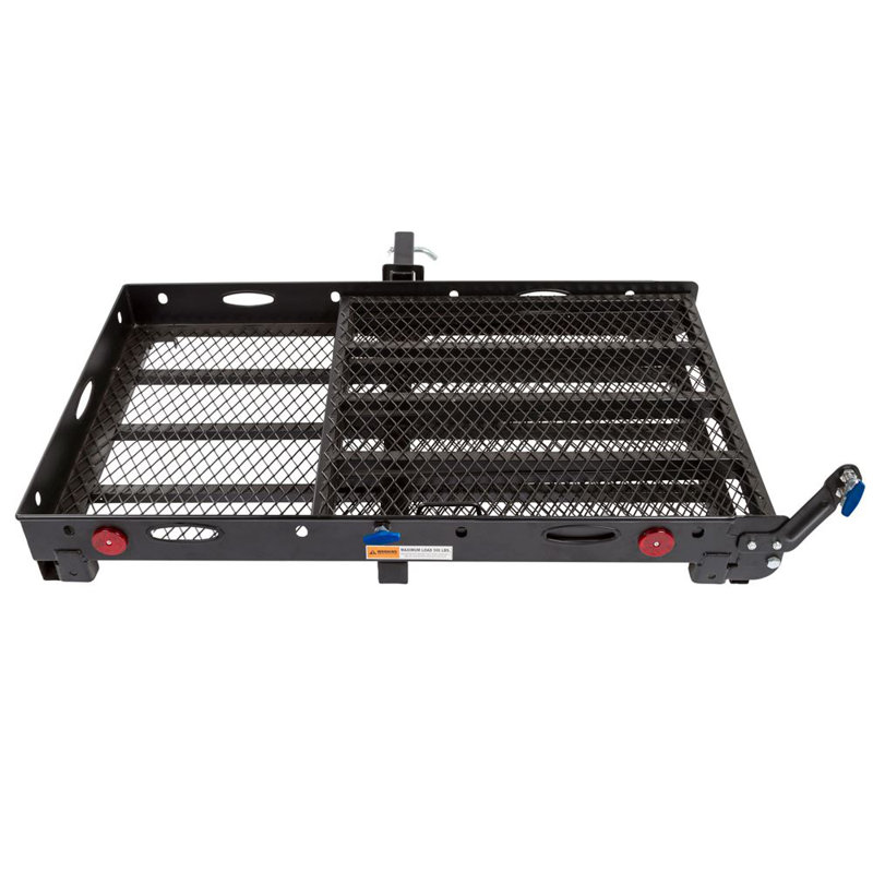 Silver Spring Folding Steel Scooter and Wheelchair Carrier with Ramp