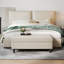 Banc de repose-pieds multifonctionnel surdimensionné avec couvercle réversible en bois / coussin Aniva 46,1 po-133585510