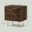 45cm W Manufactured Wood Bedside Table