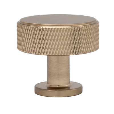 Kent Knurled Round Cabinet Knob
