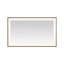 Lexington l 60 po x H 36 po x P 2,28 po, miroir lumineux à cadre mince, désembueur, éclairage à 3 températures de couleur, installation murale verticale ou horizontale-688707964-688707965