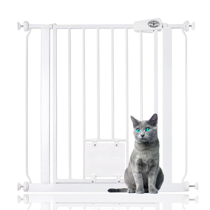 Metal Pressure Mounted Pet Gate, 75cm - 83cm