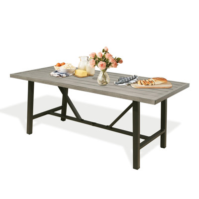 Table de salle à manger rectangulaire L 71 po