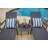 Vishanth Outdoor Rust-Resistant Metal Chaise Lounge Set with Table