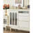 American Style Light Luxury White Accent Cabinet