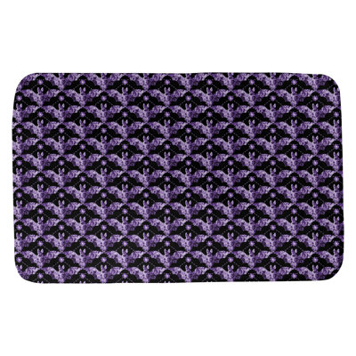 Tapis pour salle de bain arc-en-ciel Leffel