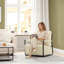 Upholstered Flannel Armchair