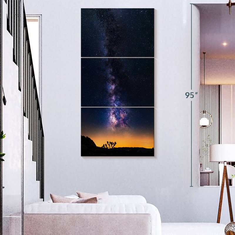 Vertical Milky Way, 80" H x 39" W
