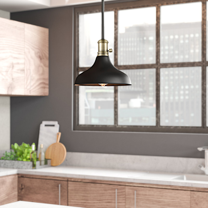 Luminaire suspendu pour dôme simple 1 lumières Irvington