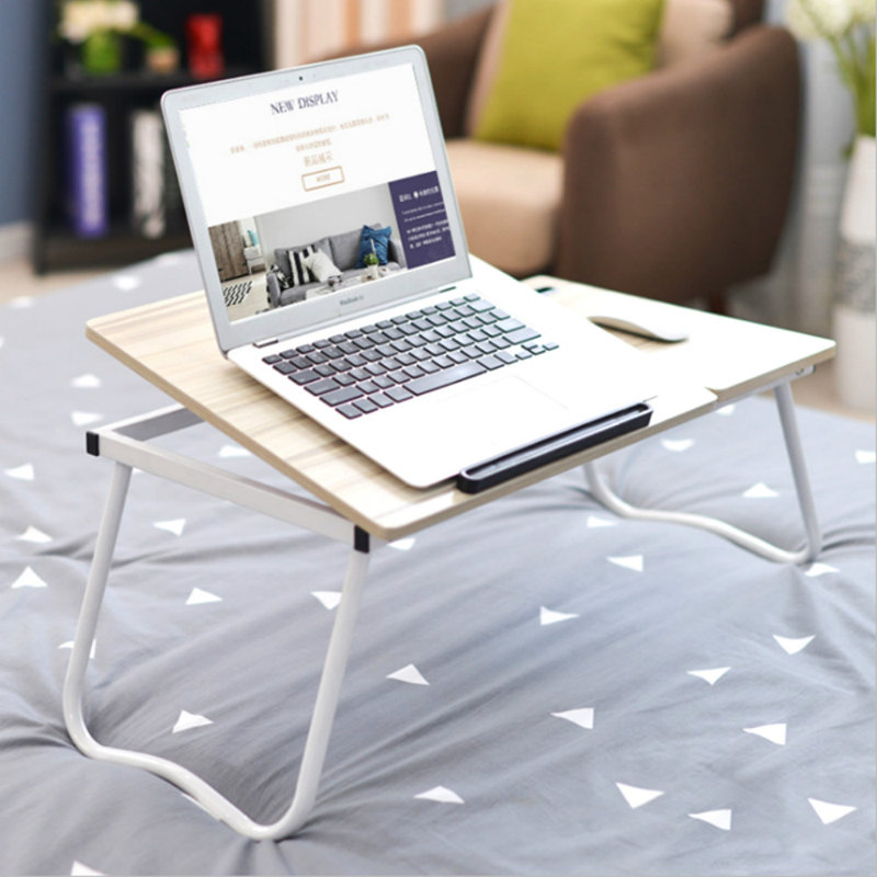Carrine Adjustable Metal Base Standing Desk Converter, Beige