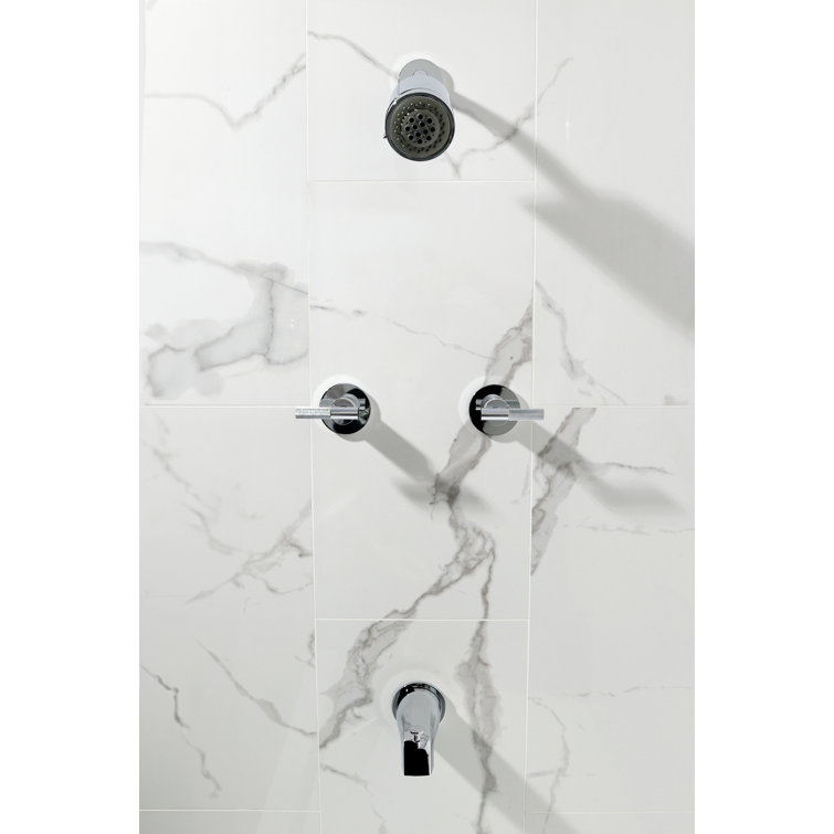 Kingston Brass KBX8145KPS Synchronous Two-Handle Tub And Shower Faucet