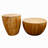 Set Of Two Bucket Shaped Coffee Table