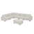 Khailey White Polyester