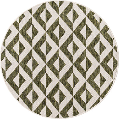 Outdoor Destiny Area Rug Moss Color
