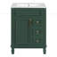 Meuble-lavabo 24 po avec lavabo en céramique-483929081