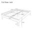 Structure de lit pleine grandeur en bambou naturel de 15 pouces de hauteur, sans sommier, sans bruit avec rangement sous le lit-1109809171-1109809197