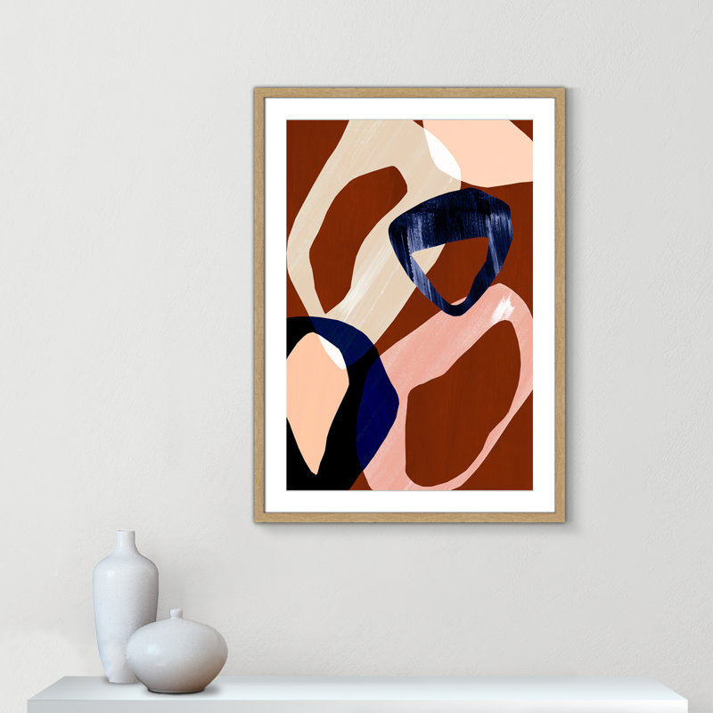 Loop I Print par Violets Print House, 25.5'' W x 35.5'' H, Imprimé mat, Naturel
