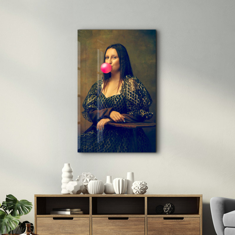 Elegant Tempered Glass Wall Art Painting, 13.8 x 21.7 inches | 100% Tempered Glass, Thickness: 0.16 inches | UV Printed for Vibrant Colors | Perfect for Home Decor, Living Room, & Office Spaces