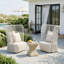 Table d'appoint Mura Taupe