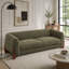 Canapé Boucle en sherpa vert olive-113516877