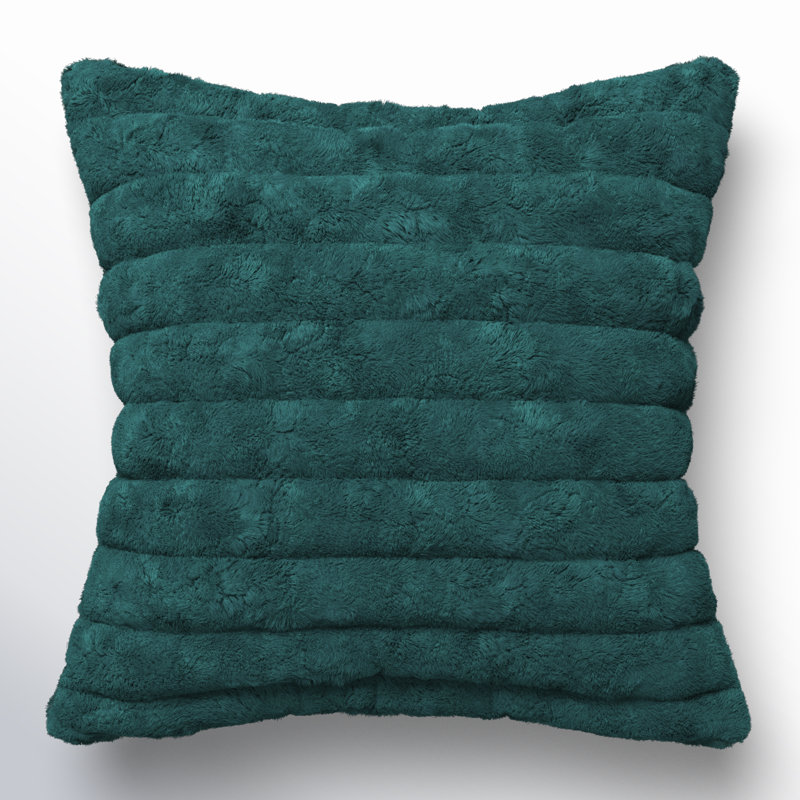 Square Cushion Cover, Dark Teal