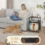 Table de chevet 2 tiroirs en tissu avec station de charge hippocampe pierre Sea Ocean Life Coasters