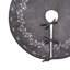 Slate Velvet Mistletoe Tree Skirt D80cm