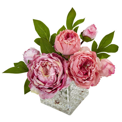 Peony Arrangement in Vase
