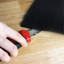 Boîte à outils noire: ensemble d'outils de 238 pièces pour un bricolage efficace - ruban à mesurer avec enfilage de cordes, devoir de marteau, passe-temps tranchant, pinces, tournevis, démontage dans une boîte