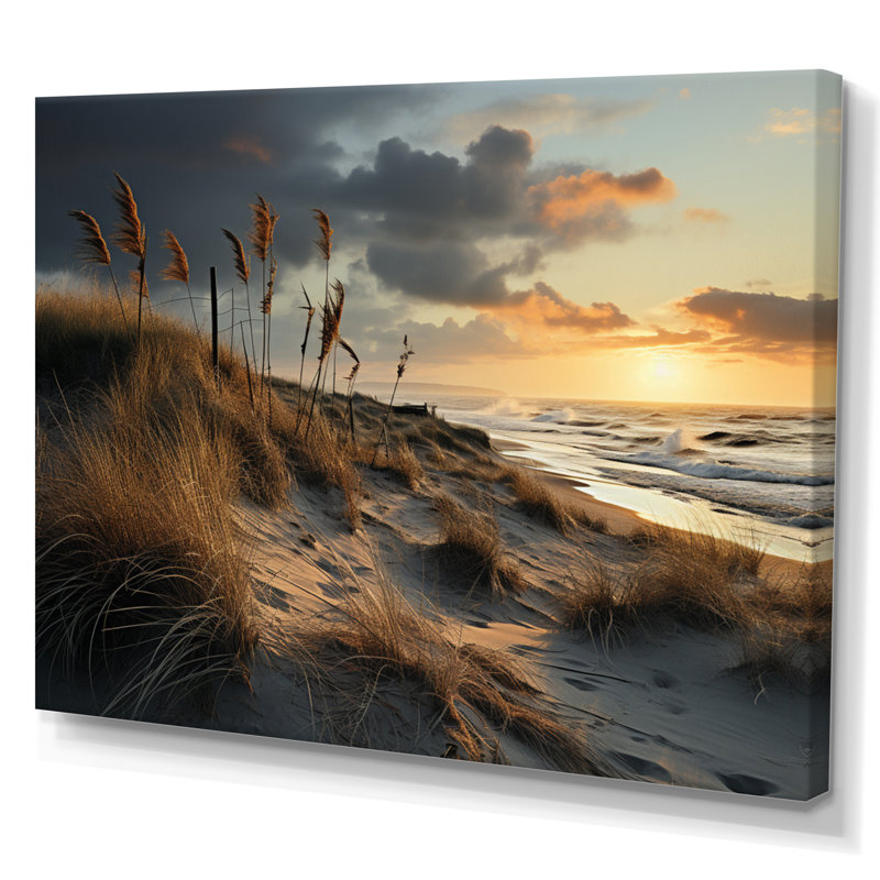 «Beach Photo Grass», reproduction sur toile, H 24 po x l 32 po x P 1 po