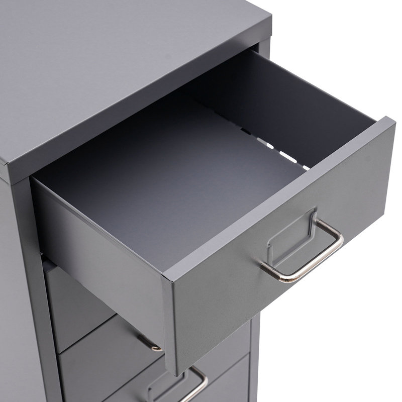 Aviraj 5 Drawer Storage Drawer, Gray