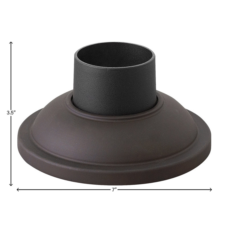Pier Mounts Outdoor Pier Mount, Buckeye Bronze