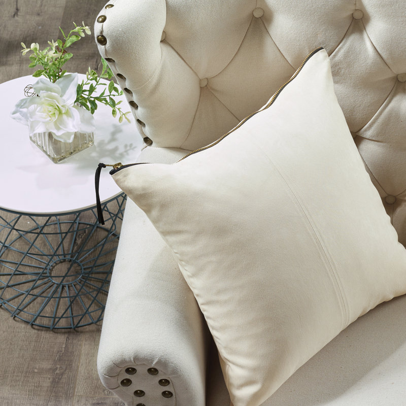 Housse de coussin carré, Beige