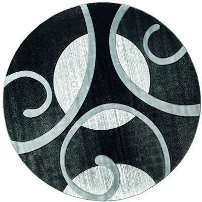 Zabala Synthetic Paisley Indoor Rug