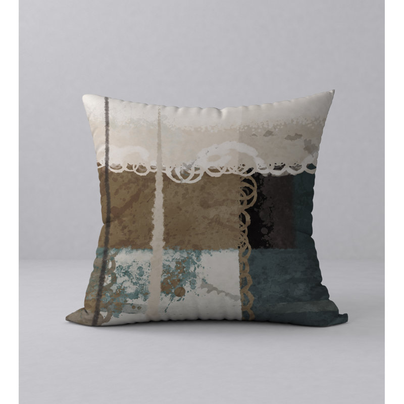 Housse de coussin carrée et insert, 20 po X 20 po