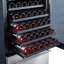 Azienda Dual Temperature Zone 24'' Wine Cooler 108 Bottles with Two Refrigerated Drawers