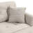 Beige Linen Sofa