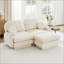 Canapé en L Chenille Cloud-132952725-132952731