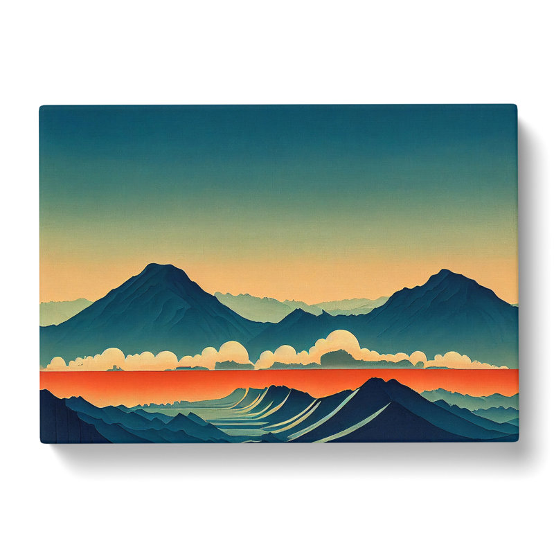 Revered Mountain Sunrise - Wrapped Canvas, 50cm H x 76cm W x 3cm D