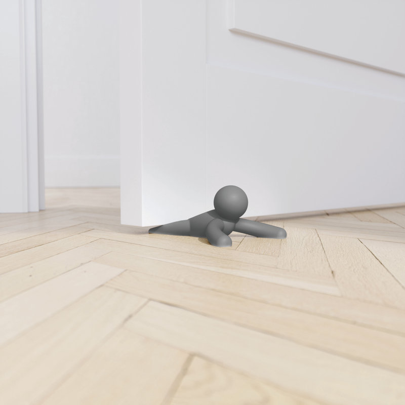 Charcoal Buddy Figurine Door Stop Set of 2